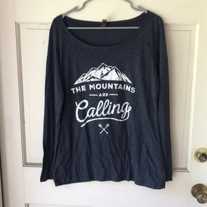 Heather Mountain t shirt